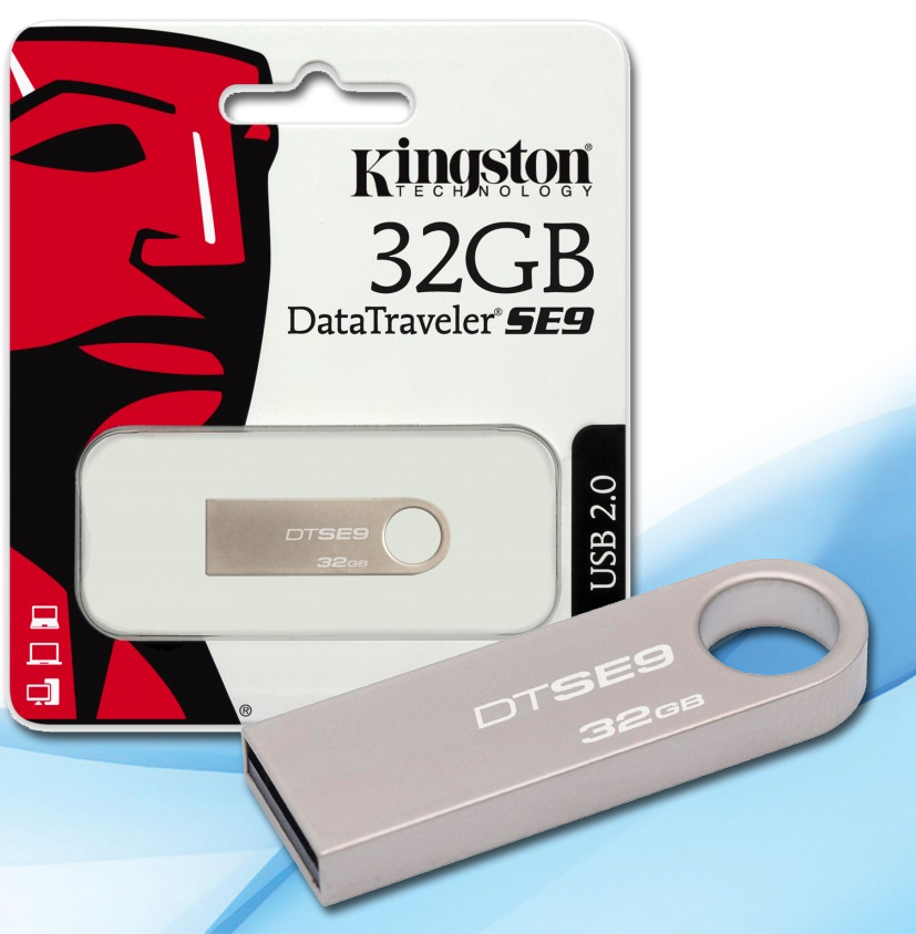 10816 - FLASH KINGSTON 32GB DTSE9 PLATEADO 10816 - FLASH KINGSTON 32GB DTSE9 PLATEADO